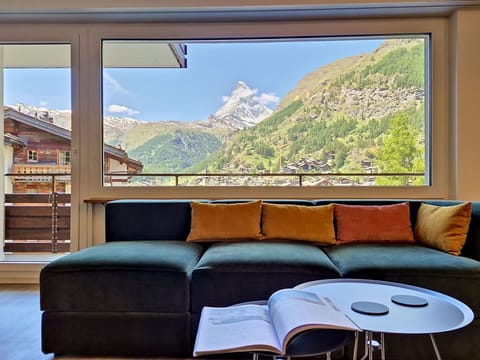 Furniture, Couch, Interior Design, Mountain Range, Floor, Living Room, Alps, Comfort, Ridge
