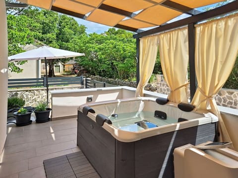 Interior Design, Apartment, Balcony, Hardwood, Wood Stain, Wood Flooring, Handrail, Daylighting, Hotel, Penthouse Apartment