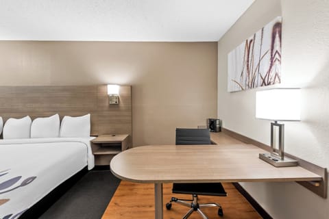 Superior Room, 1 King Bed (Smoke Free) | Desk, blackout drapes, iron/ironing board, free cribs/infant beds