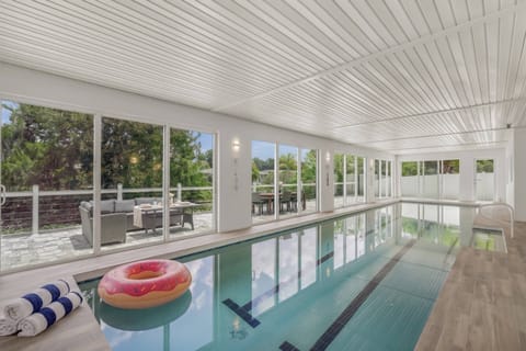 Rain or shine - this indoor, heated pool is always ready for fun!