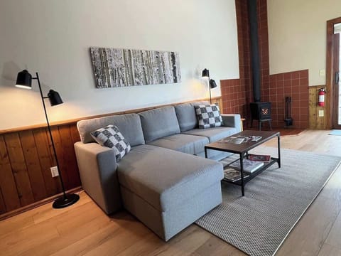 Living room on upper level
