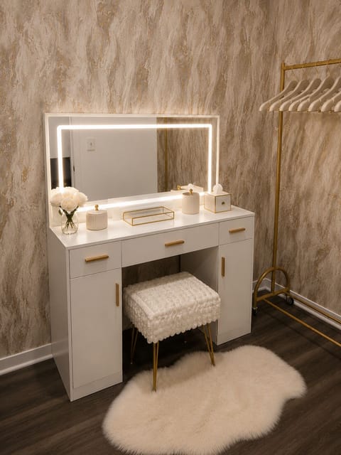 Master Closet Beauty & Makeup Room 