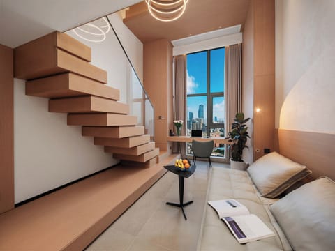 Deluxe Double Room | Living area