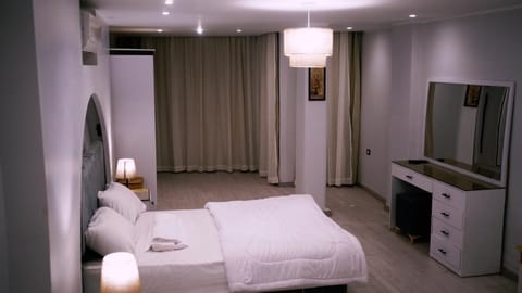 Blackout drapes, iron/ironing board, WiFi (free)