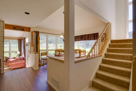 Architecture, Building, House, Staircase, Floor