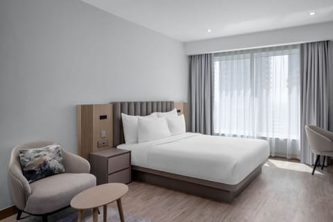 Bedroom. Interior and views may vary based on location and availability.
