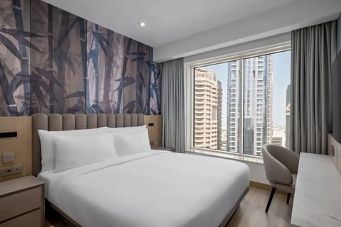 Bedroom. Interior and views may vary based on location and availability.