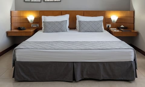 Bedroom. Interior and views may vary based on location and availability.