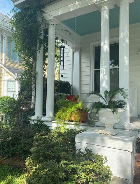 Front porch of the house