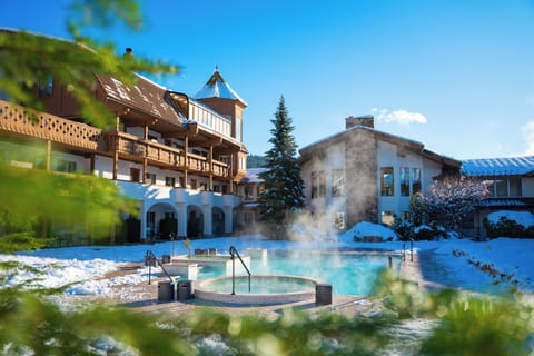 Indoor pool, 2 outdoor pools, open 8:00 AM to 10:00 PM, sun loungers