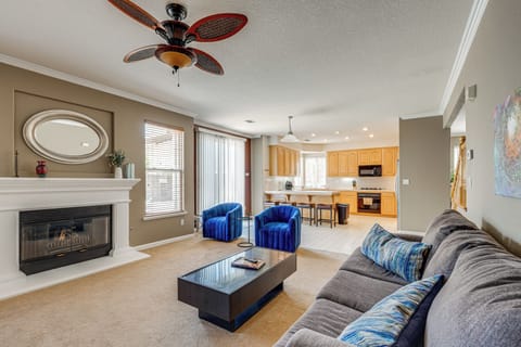 Manteca Vacation Rental | 4BR | 3BA | 3,200 Sq Ft | 1 Small Step for Entry