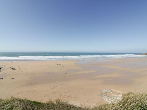 On the beach