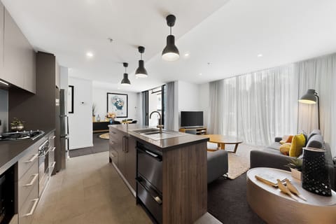 Three Bedroom Two Bathroom Deluxe Apartment with Balcony | Interior