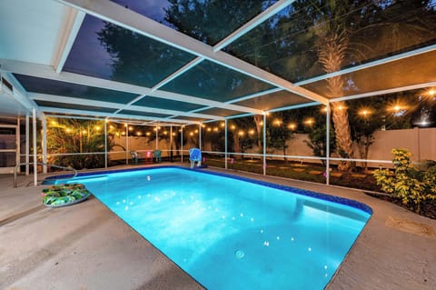 Enjoy a refreshing swim in the  pool