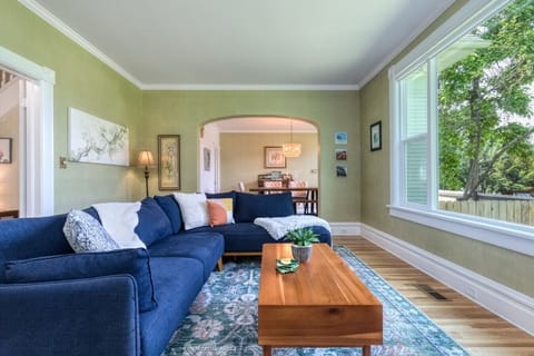 Comfortable seating and natural light make this the perfect place to unwind.
