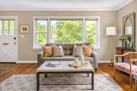 Sun-Filled Living Room with Comfortable Seating