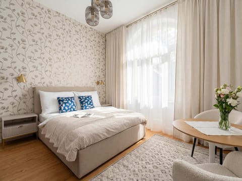 Beautiful apartment for two people with balcony