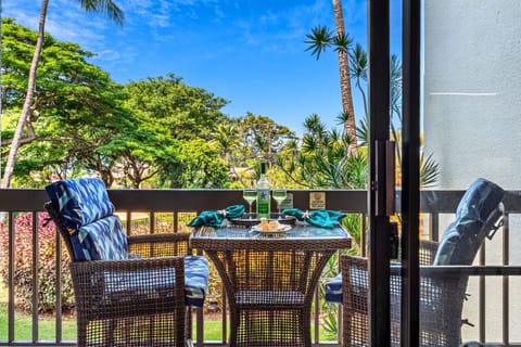 Private lanai perfect for morning coffee or evening relaxation