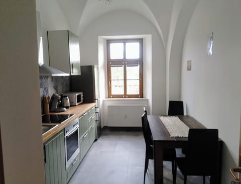 Standard Condo, Hill View | Private kitchen | Full-size fridge, microwave, oven, stovetop