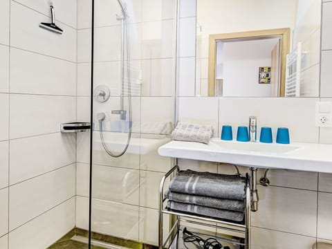 Interior Design, Flooring, Floor, Plumbing Fixture, Bathroom, Plumbing, Sink, Tap, Room, Mirror