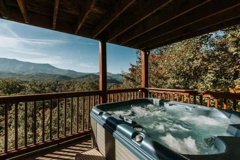 View from Hot Tub on Main Level Deck