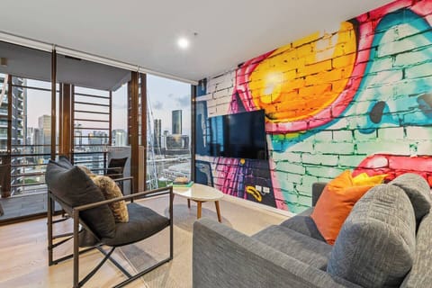 Chill out in the evening and watch your favourite movie on the 65" smart TV