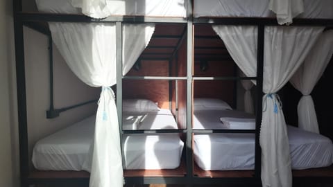 Basic Shared Dormitory, Mixed Dorm, Balcony, City View | Iron/ironing board, free WiFi