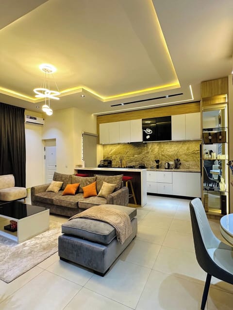 Economy Apartment, Balcony, City View | Living area