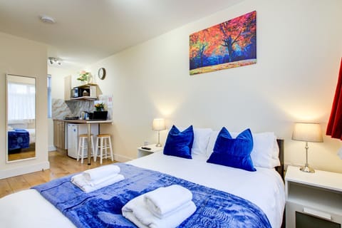 Iron/ironing board, WiFi (free), bed sheets