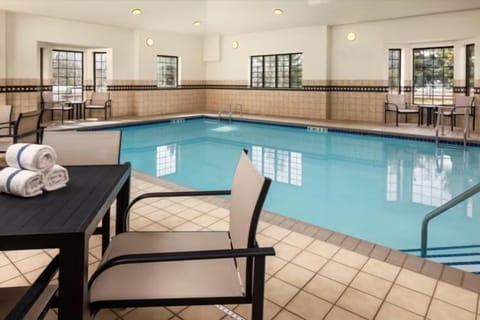Take a dip in the indoor pool, open daily from 8am to 10pm with large windows letting in natural light