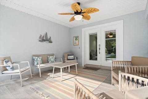 Relax with a morning coffee on the patio