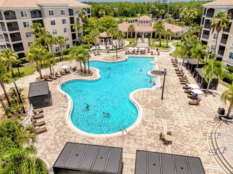 Large resort swimming pool