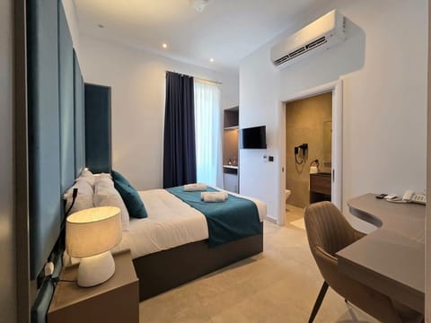 Comfort Double Room (Suite 202) | Desk, laptop workspace, blackout drapes, iron/ironing board (on request)