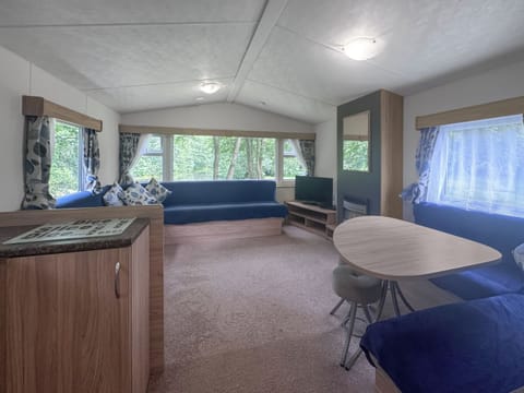 Open plan living space | Mallard - Hevingham Lakes - Norfolk Caravans and Camping, Hevingham