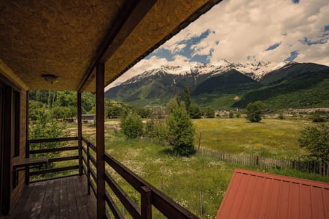 Deluxe Triple Room, Mountain View | Terrace/patio