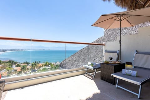 Apartment, 3 Bedrooms, Sea View | Balcony view