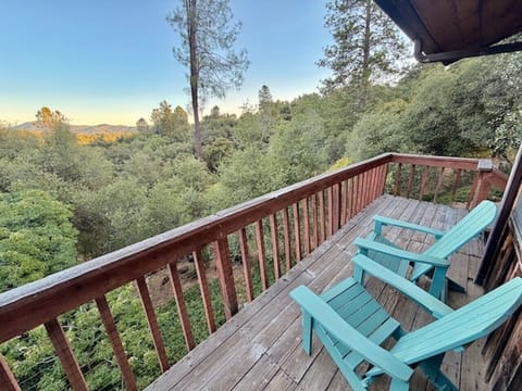 View from deck