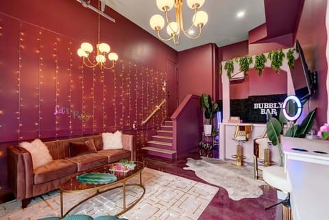 Your own private bar and lounge!