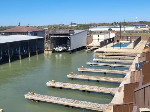 Pirates Cove #8 - boat slips & pool view