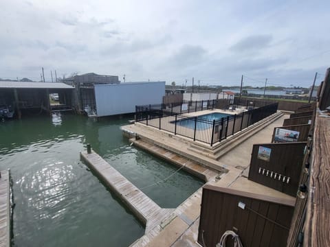 Pirates Cove #15 - slip and pool area
