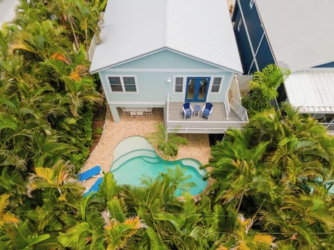 Backyard and pool