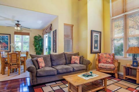 Bright living room designed for relaxing