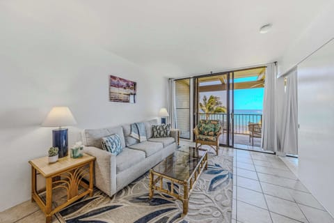 Relax In A Bright Ocean View Living Room