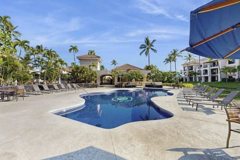 Cool off in the sparkling community pool under the Hawaiian sun