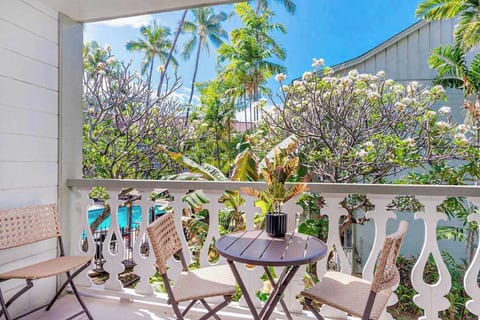 Private Balcony With Tropical Views