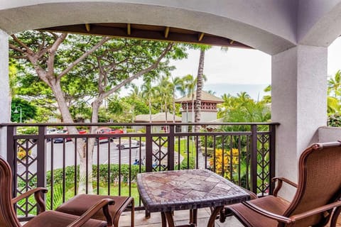 Covered Lanai Surrounded By Lush Greenery