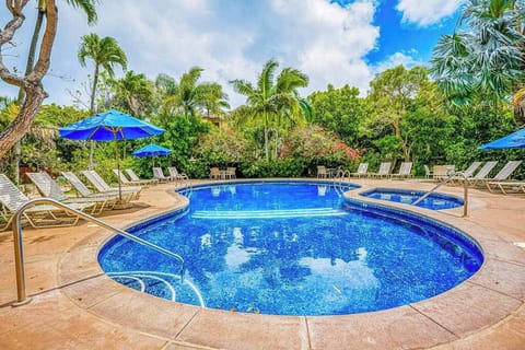 Cool off with a refreshing swim in the pool

