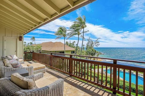 Private Lanai With Panoramic Ocean Views
