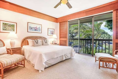 Wake refreshed with ocean air and tropical surroundings