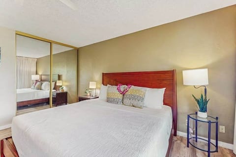Master bedroom with king bed so that you can relax at the end of the day.